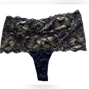 Cacique Stretch Lace Thong panty